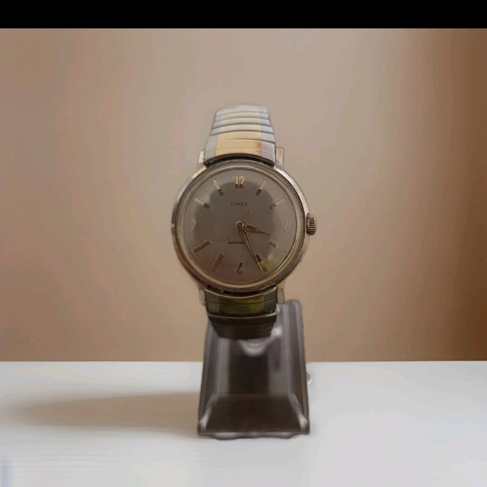 Timex Silver and Gold Watch